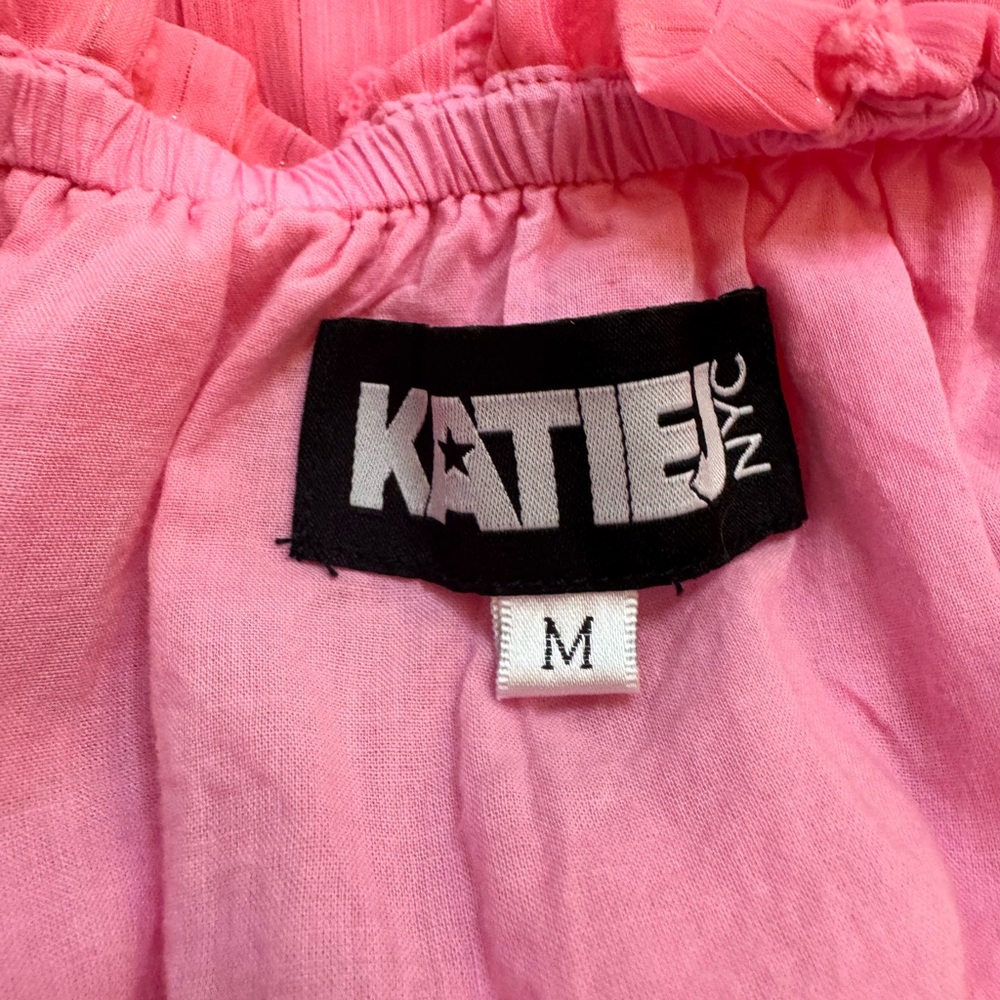 🎀 Katie J NYC Tween Girl Pink Andi Dress, Medium 🎀 - Picture 5 of 5